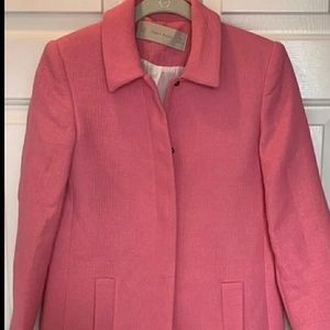 Zara pink coat